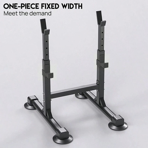Adjustable barbell rack squat - adjustable,
