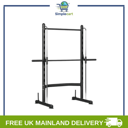 Adjustable squat rack with - adjustable,