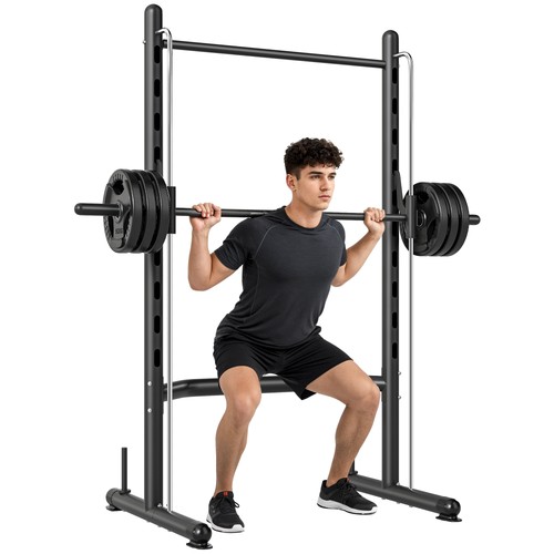 Homcom adjustable squat rack - homcom,
