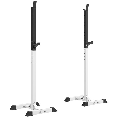 Homcom power rack weight stand - rack,