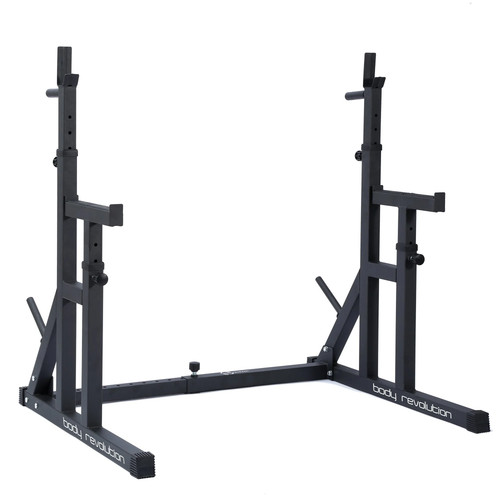 Body revolution squat - body, rack