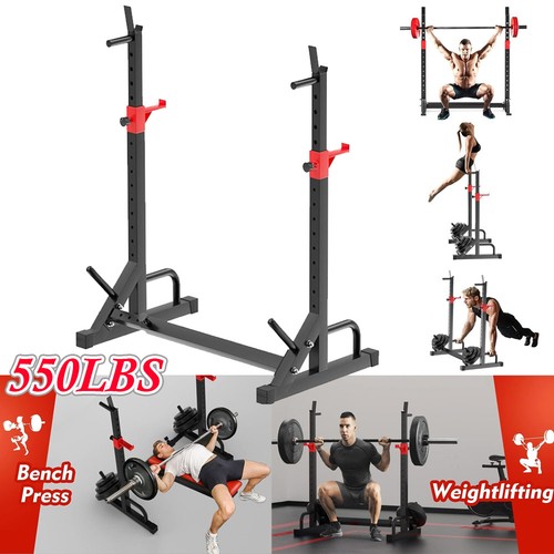 Adjustable barbell rack squat - barbell,