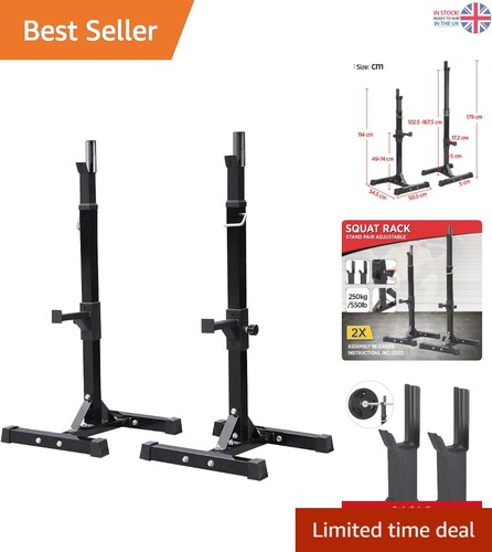 Adjustable squat rack - adjustable,